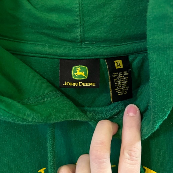 Classic John Deere hoodie - Picture 3 of 3